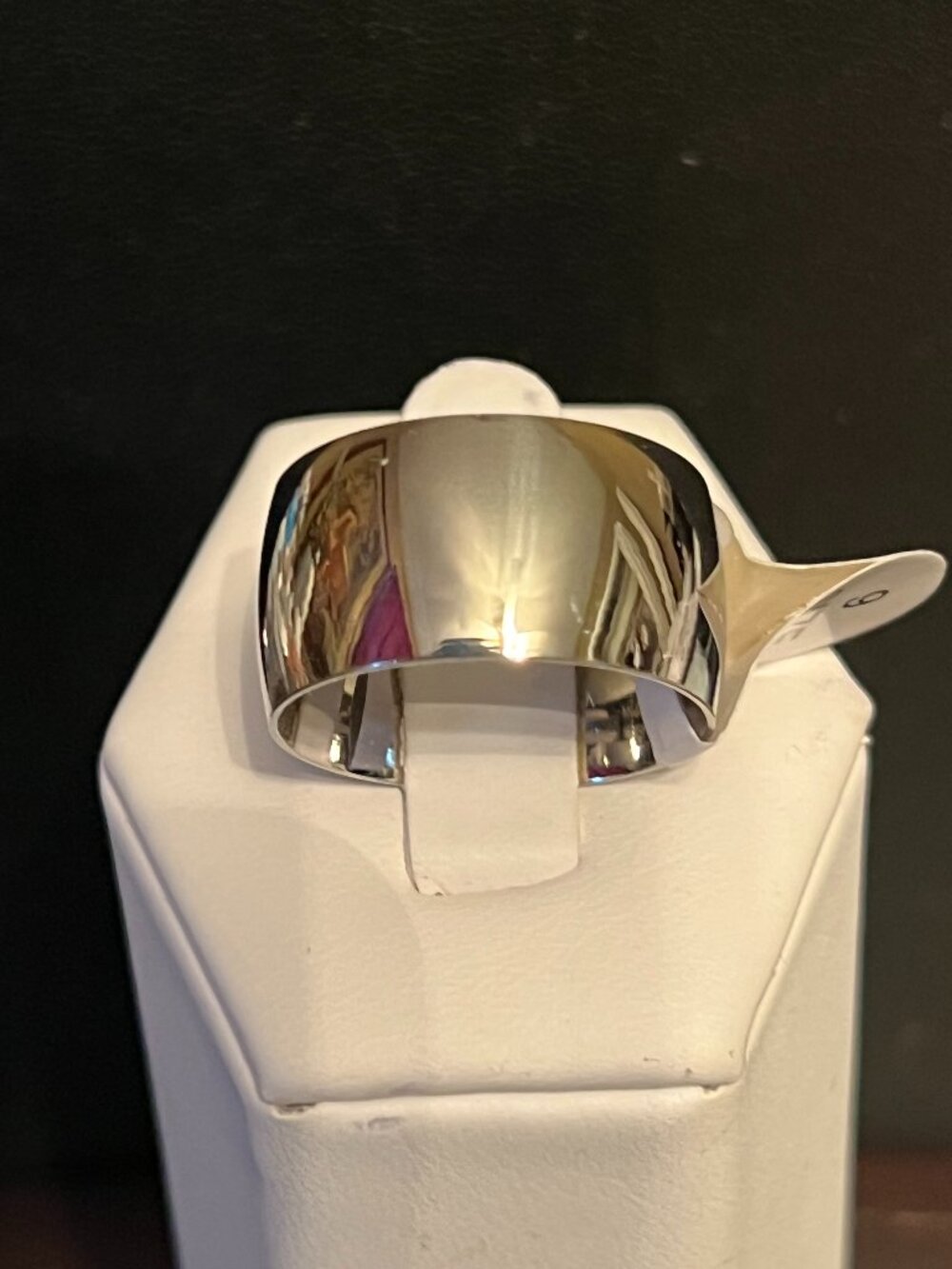 10mm Unisex Stainless Steel Wedding Band Ring Size 8, 9, 9.5, 10, 10.5 (001)